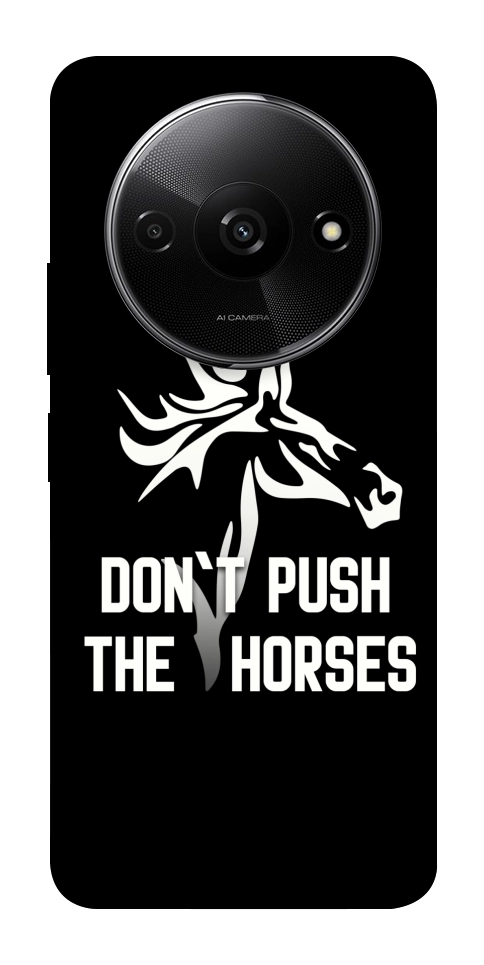 Чехол Dont push the horses для Xiaomi Redmi A3