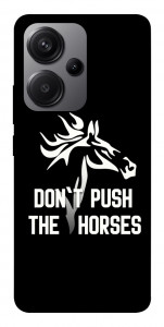 Чохол Dont push the horses для Xiaomi Redmi Note 13 Pro+