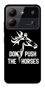Чохол Dont push the horses для ZTE Blade A54 4G