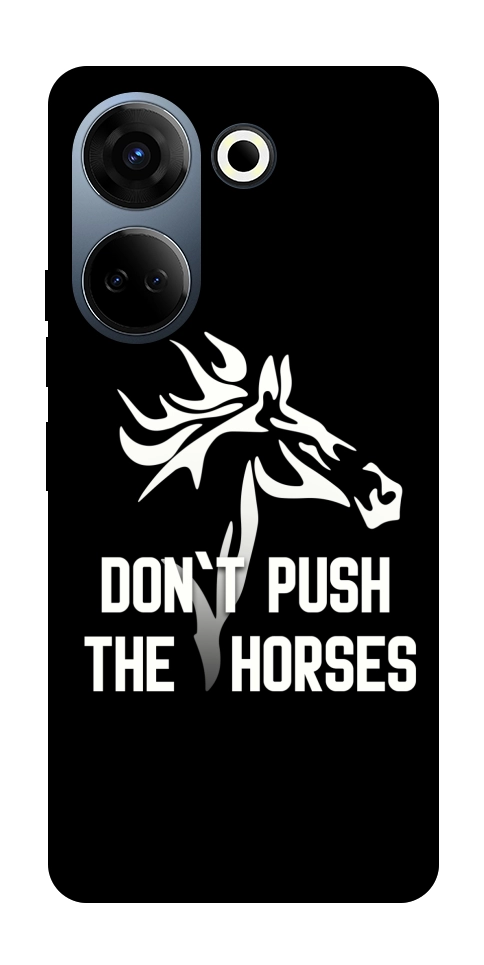 Чехол Dont push the horses для TECNO Camon 20 Pro (CK7n)
