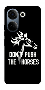 Чехол Dont push the horses для TECNO Camon 20 Pro (CK7n)