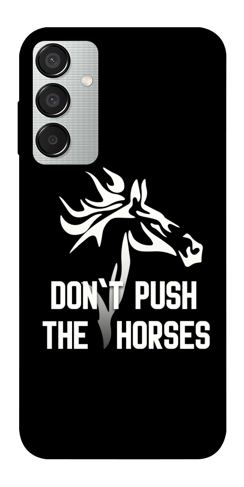 Чехол Dont push the horses для Galaxy M15 5G