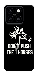 Чохол Dont push the horses для ZTE Blade A55 4G