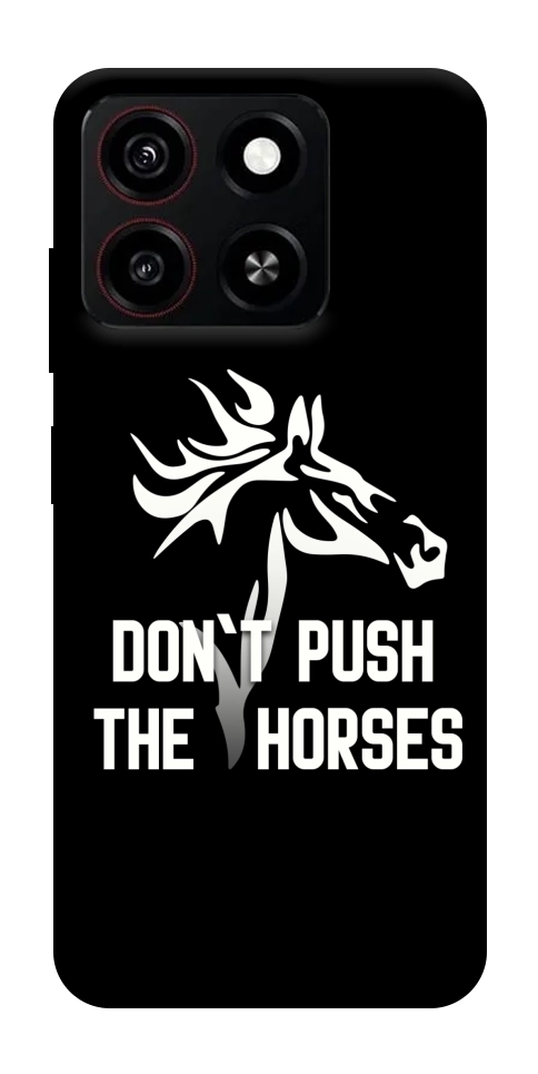 Чехол Dont push the horses для ZTE Blade A35 4G