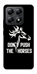 Чехол Dont push the horses для Xiaomi 14T