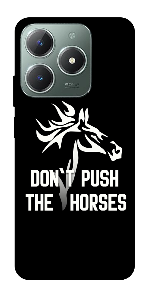 Чехол Dont push the horses для Realme C61