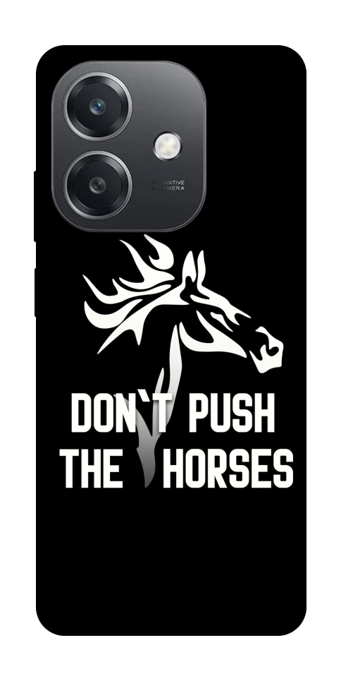 Чехол Dont push the horses для Oppo А3х 4G