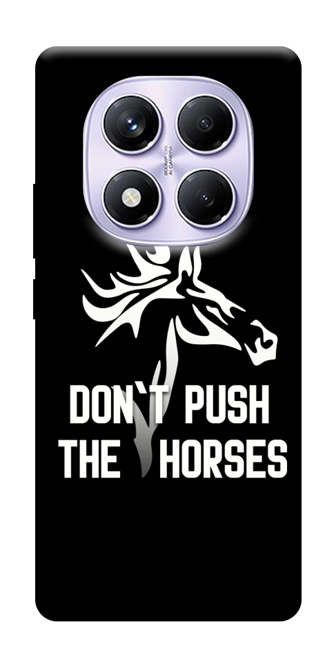 Чохол Dont push the horses для Xiaomi Poco X7