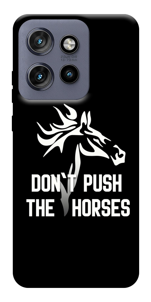 Чехол Dont push the horses для Motorola Edge 50 Neo