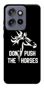 Чехол Dont push the horses для Motorola Edge 50 Neo