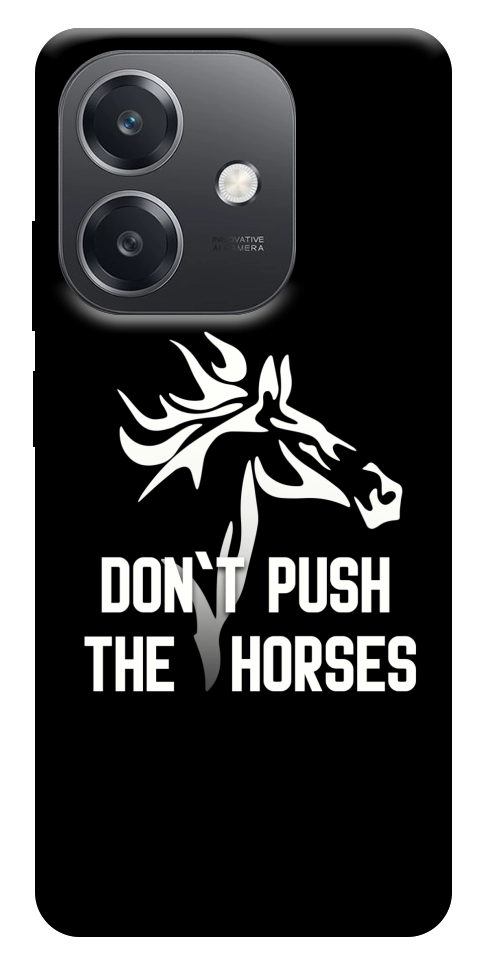Чехол Dont push the horses для Oppo A40m