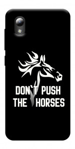 Чехол Dont push the horses для ZTE Blade A3 (2019)