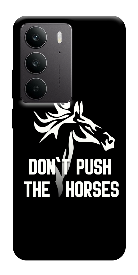 Чехол Dont push the horses для Realme C75