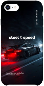 Чохол Black and red care для iPhone SE (2020)