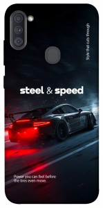 Чохол Black and red care для Galaxy A11 (2020)