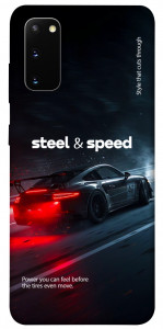 Чехол Black and red care для Galaxy S20 (2020)