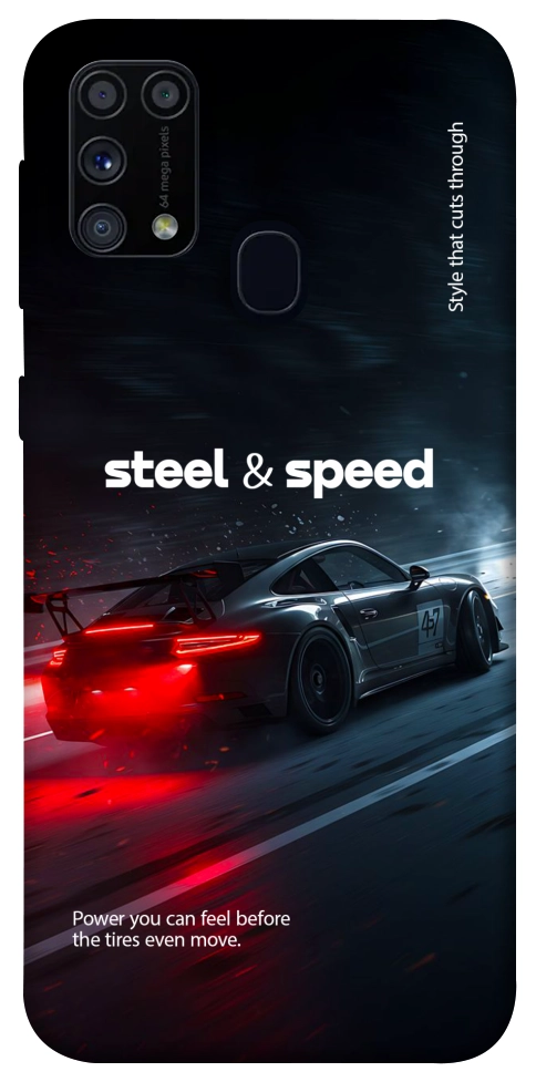 Чохол Black and red care для Galaxy M31 (2020)