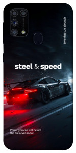 Чохол Black and red care для Galaxy M31 (2020)