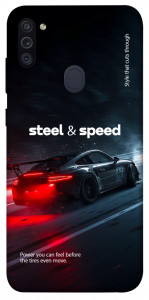 Чехол Black and red care для Galaxy M11 (2020)