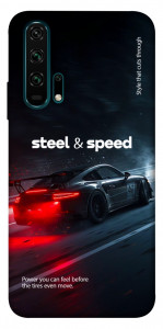 Чехол Black and red care для Huawei Honor 20 Pro