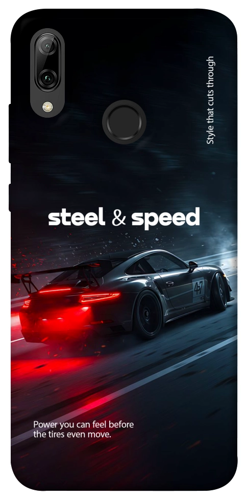 Чехол Black and red care для Huawei P Smart (2019)