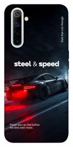Чохол Black and red care для Realme 6