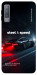 Чехол Black and red care для Galaxy A7 (2018)