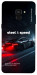 Чехол Black and red care для Galaxy A8 (2018)
