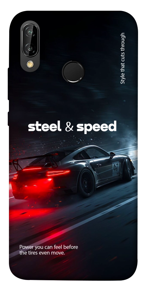 Чехол Black and red care для Huawei P20 Lite