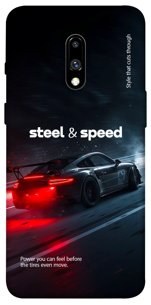 Чехол Black and red care для OnePlus 7