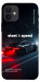 Чехол Black and red care для iPhone 12