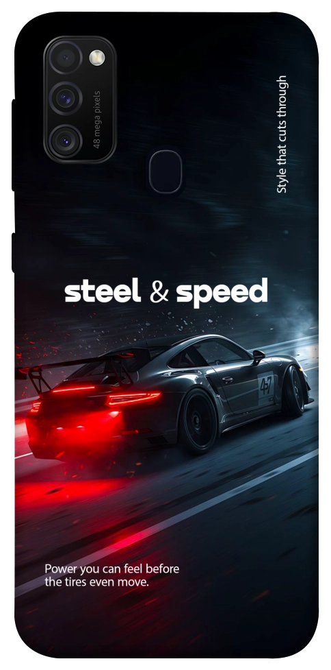 Чехол Black and red care для Galaxy M30s
