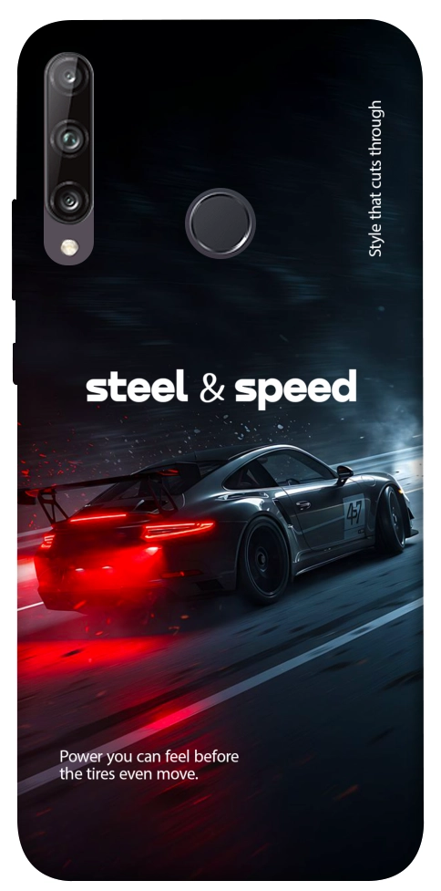 Чехол Black and red care для Huawei P40 Lite E