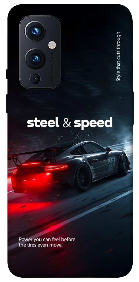 Чехол Black and red care для OnePlus 9