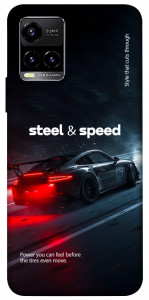 Чохол Black and red care для Vivo Y33s