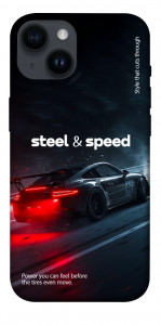 Чохол Black and red care для iPhone 14