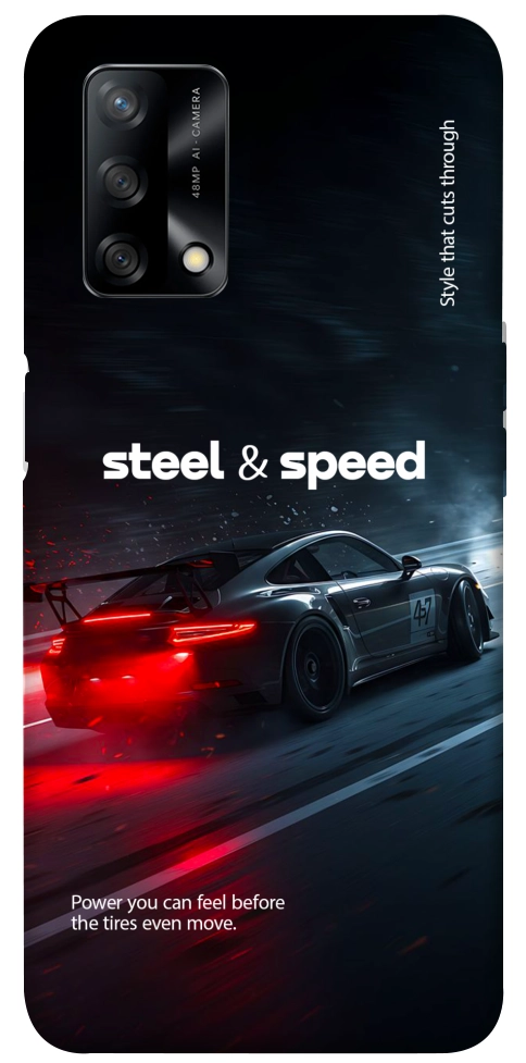 Чехол Black and red care для Oppo F19