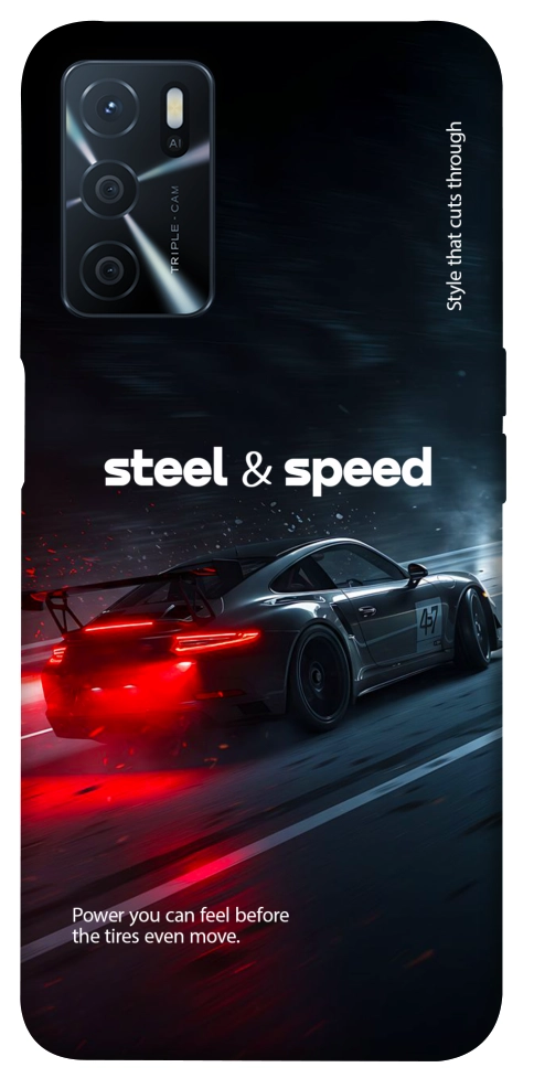 Чехол Black and red care для Oppo A54s