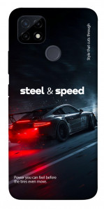 Чехол Black and red care для Realme C25Y