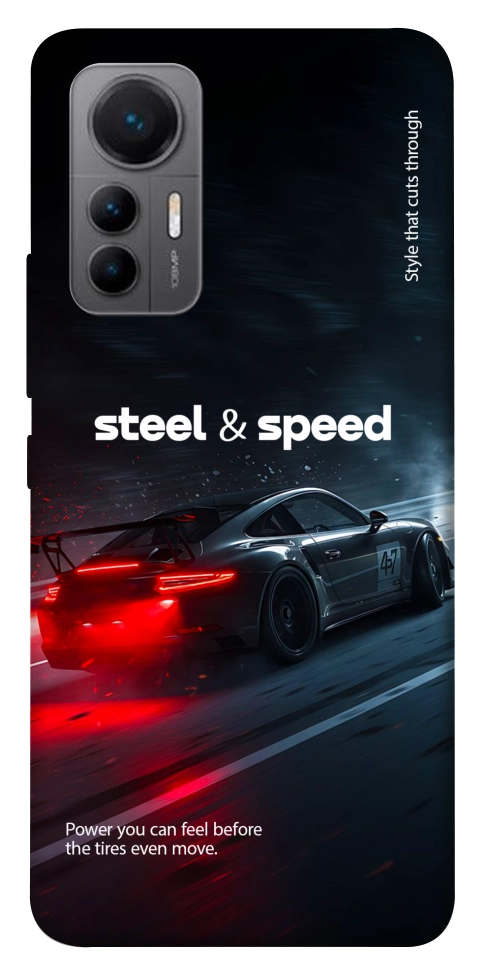 Чехол Black and red care для Xiaomi 12 Lite