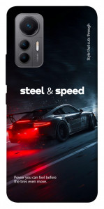 Чехол Black and red care для Xiaomi 12 Lite