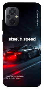 Чехол Black and red care для Xiaomi Poco M5