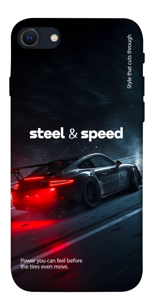 Чохол Black and red care для iPhone SE (2022)