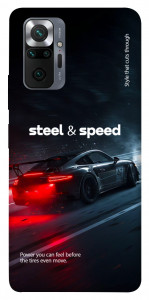 Чехол Black and red care для Xiaomi Redmi Note 10 Pro Max