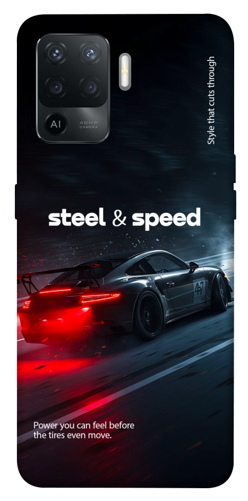 Чохол Black and red care для Oppo Reno 5 Lite