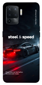 Чехол Black and red care для Oppo Reno 5 Lite