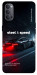 Чехол Black and red care для Oppo Reno 4