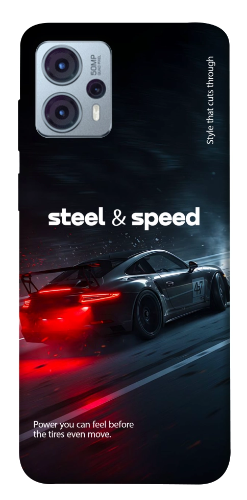 Чохол Black and red care для Motorola Moto G23