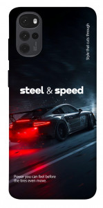 Чохол Black and red care для Motorola Moto G22