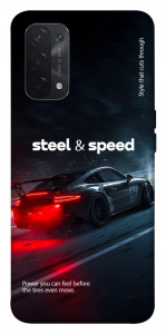 Чохол Black and red care для Oppo A54 5G